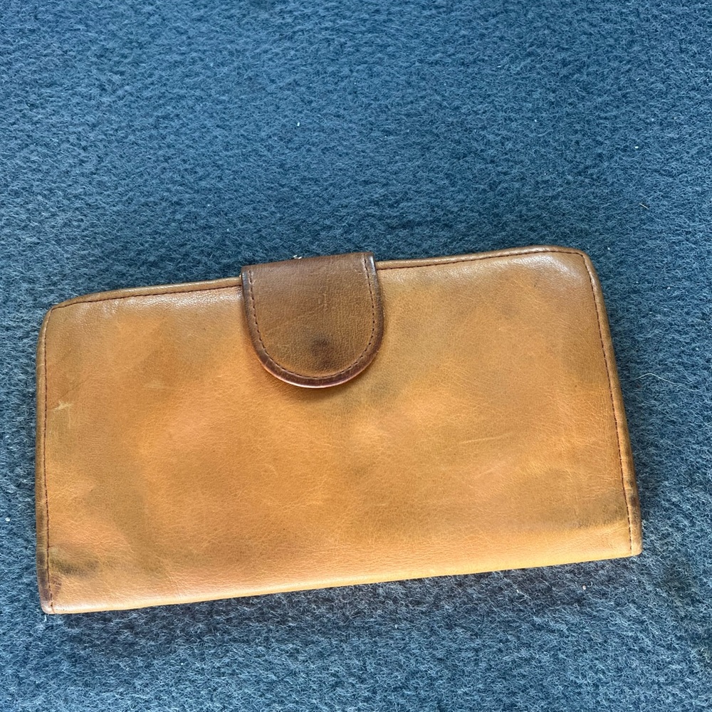 Tan Leather Wallet